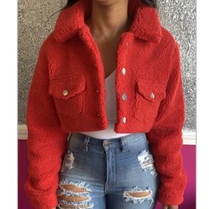 Teddy short jacket